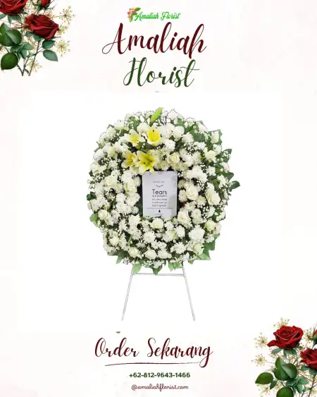 Krans Bunga Duka Plaza Summarecon Bekasi